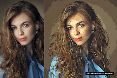 The 10-in-1 Marvelous Oil Paint Effects Bundle-Add-Ons-Artixty