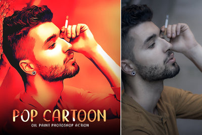 The 10-in-1 Stunning Oil Paint Effects Bundle-Add-Ons-Artixty