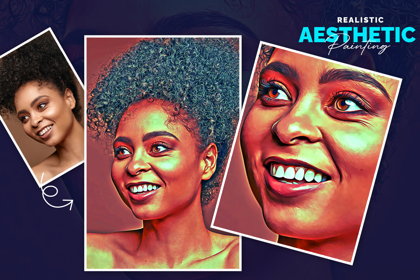 10-In-1 Authentic Painting Photoshop Actions Bundle