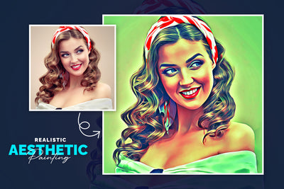 10-In-1 Authentic Painting Photoshop Actions Bundle