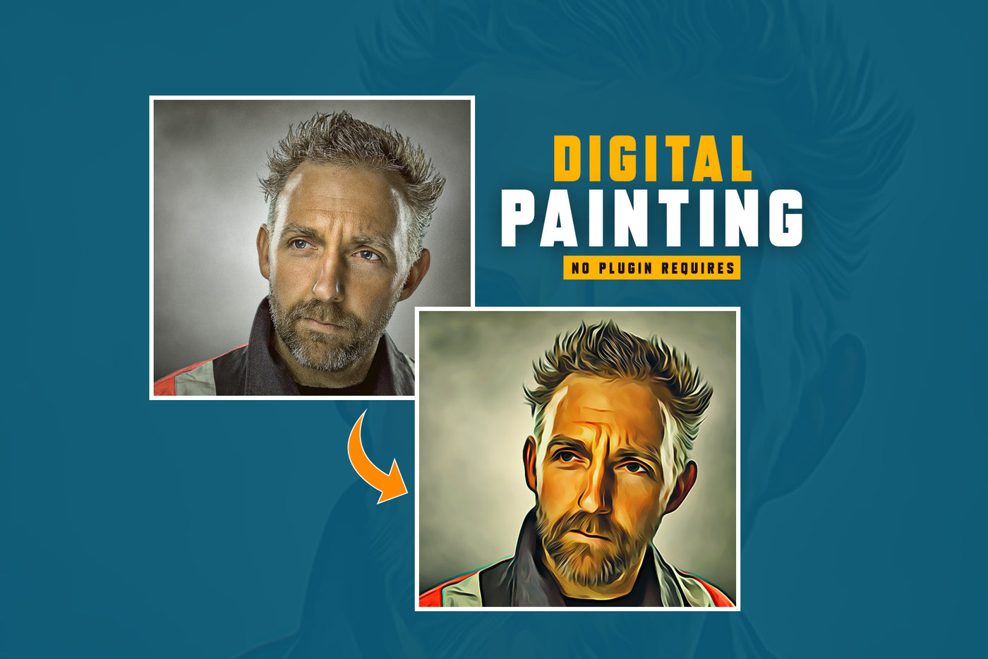 10-In-1 Authentic Painting Photoshop Actions Bundle