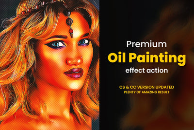 The 10-in-1 Marvelous Oil Paint Effects Bundle-Add-Ons-Artixty