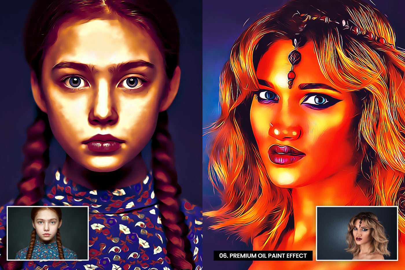 The 10-in-1 Marvelous Oil Paint Effects Bundle-Add-Ons-Artixty