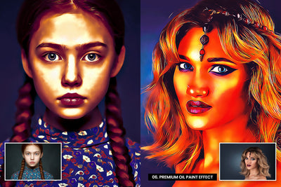 The 10-in-1 Marvelous Oil Paint Effects Bundle-Add-Ons-Artixty