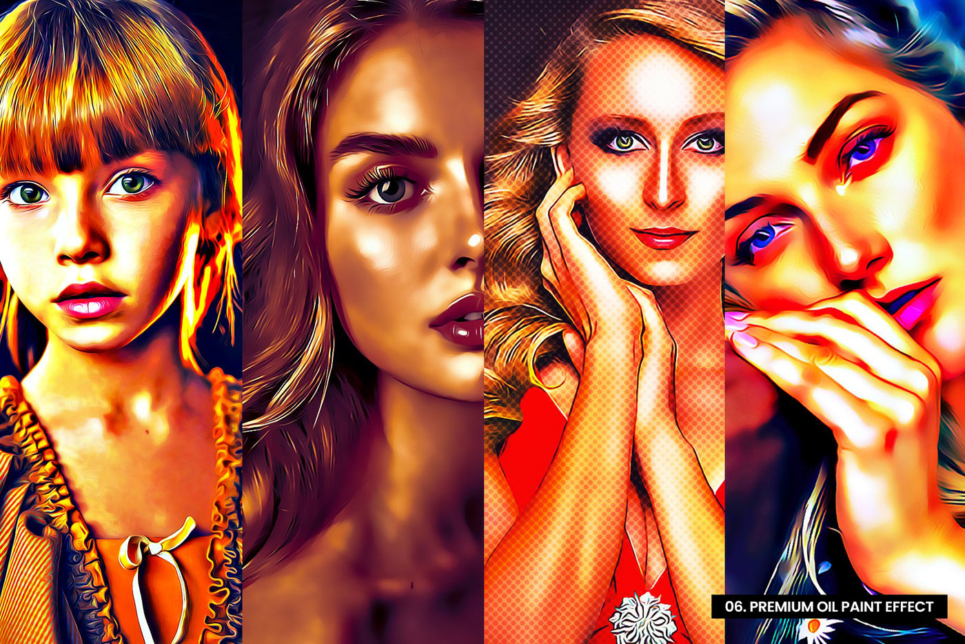 The 10-in-1 Marvelous Oil Paint Effects Bundle-Add-Ons-Artixty