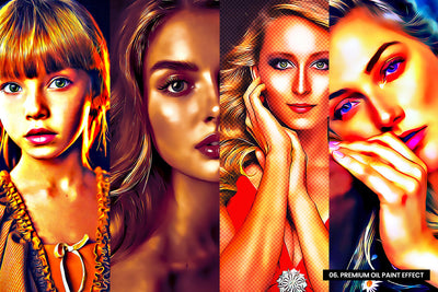The 10-in-1 Marvelous Oil Paint Effects Bundle-Add-Ons-Artixty