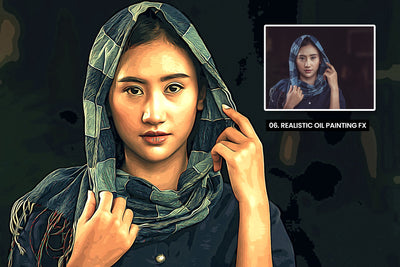 The 10-in-1 Stunning Oil Paint Effects Bundle-Add-Ons-Artixty