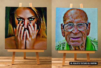 The 10-in-1 Versatile Oil Paint Effects Bundle-Add-Ons-Artixty