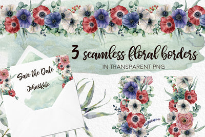 Eucalyptus Mania Watercolor Design Bundle - Artixty