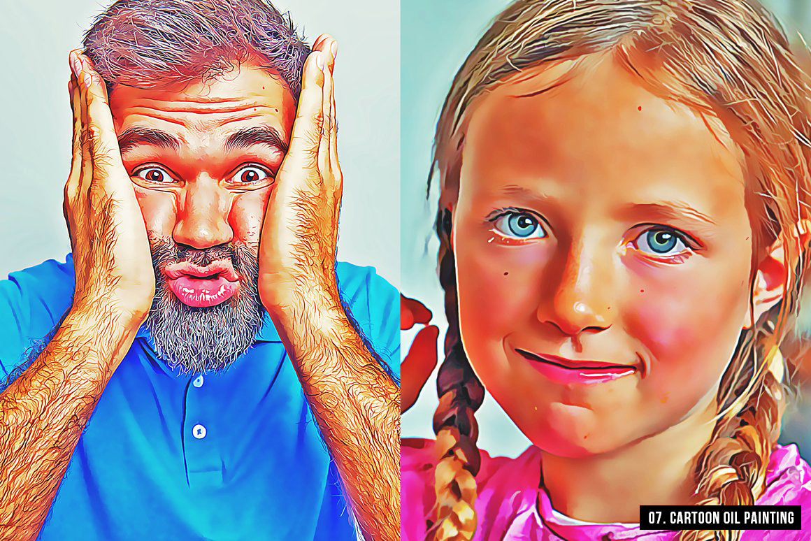 The 10-in-1 Versatile Oil Paint Effects Bundle-Add-Ons-Artixty
