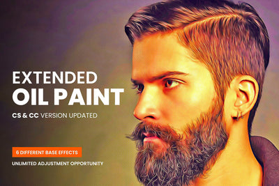 The 10-in-1 Marvelous Oil Paint Effects Bundle-Add-Ons-Artixty