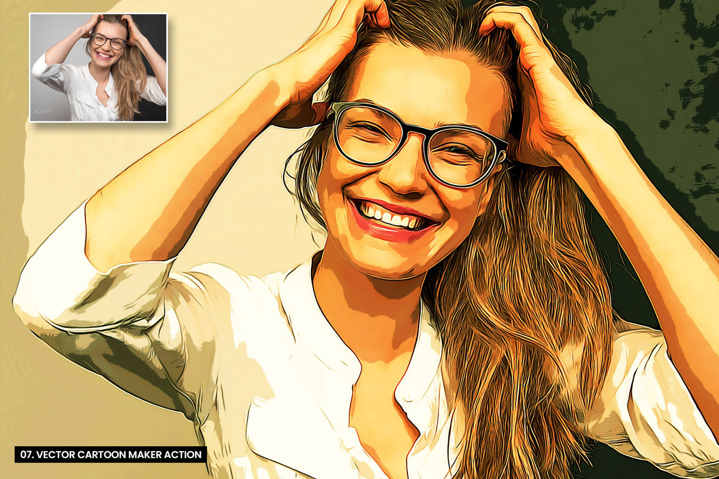 The 10-in-1 Stunning Oil Paint Effects Bundle-Add-Ons-Artixty