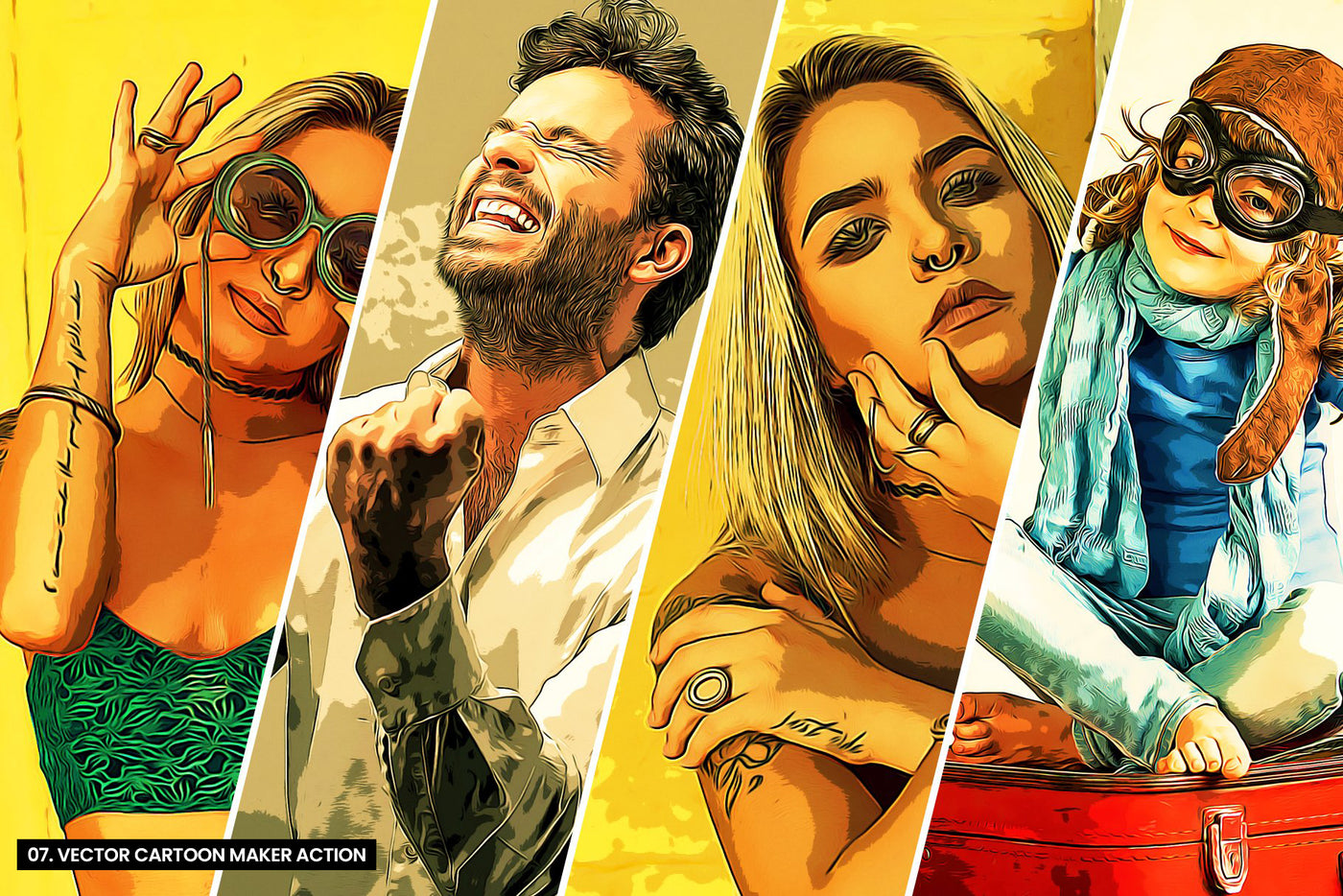 The 10-in-1 Stunning Oil Paint Effects Bundle-Add-Ons-Artixty