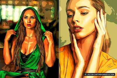 The 10-in-1 Stunning Oil Paint Effects Bundle-Add-Ons-Artixty
