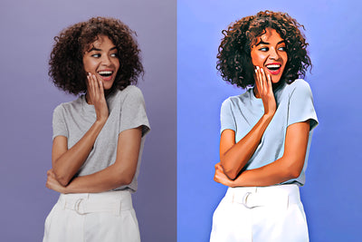 10-In-1 Authentic Painting Photoshop Actions Bundle