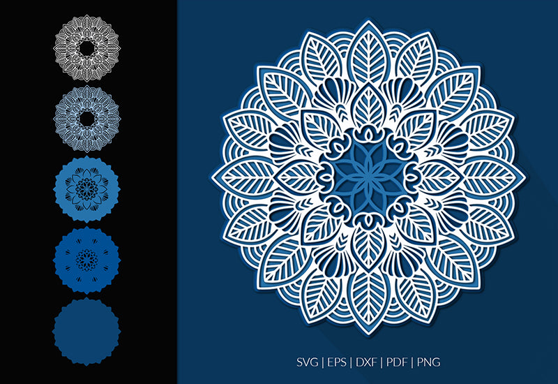 350+ Super Mandala Designs Bundle-Templates-Artixty