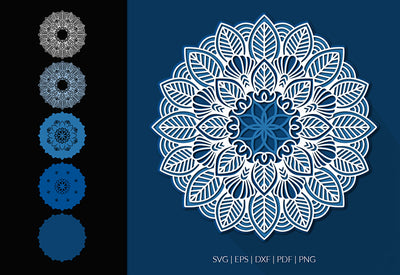 350+ Super Mandala Designs Bundle-Templates-Artixty