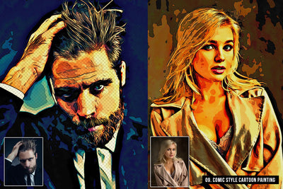 The 10-in-1 Versatile Oil Paint Effects Bundle-Add-Ons-Artixty