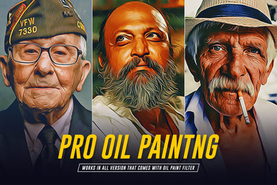 The 10-in-1 Marvelous Oil Paint Effects Bundle-Add-Ons-Artixty