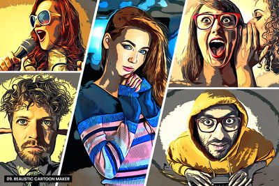 The 10-in-1 Stunning Oil Paint Effects Bundle-Add-Ons-Artixty