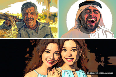 The 10-in-1 Stunning Oil Paint Effects Bundle-Add-Ons-Artixty