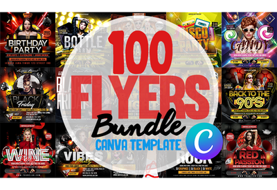 CANVA FLYER TEMPLATES BUNDLE