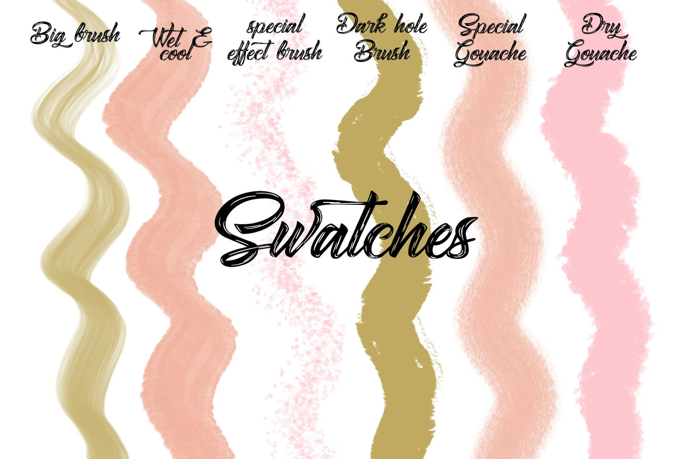 The Big Brush Bundle For Procreate - Artixty