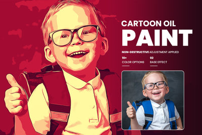 The 10-in-1 Marvelous Oil Paint Effects Bundle-Add-Ons-Artixty
