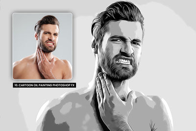 The 10-in-1 Marvelous Oil Paint Effects Bundle-Add-Ons-Artixty