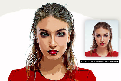 The 10-in-1 Marvelous Oil Paint Effects Bundle-Add-Ons-Artixty