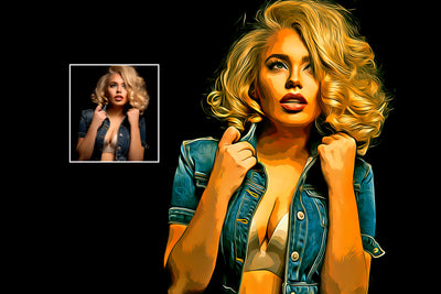 10-In-1 Authentic Painting Photoshop Actions Bundle