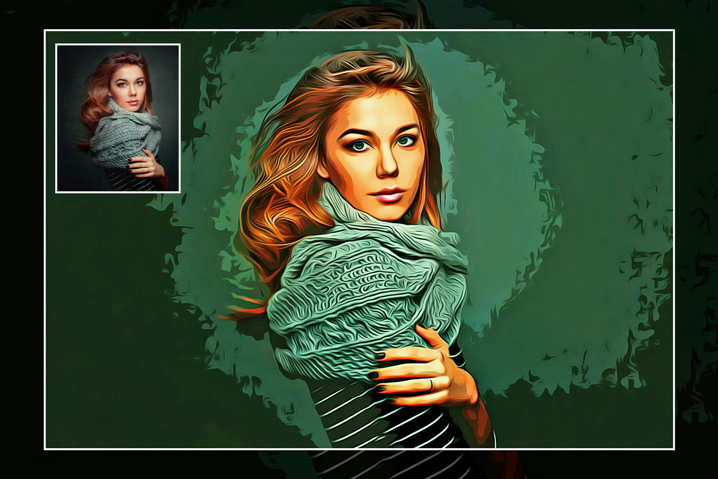 10-In-1 Authentic Painting Photoshop Actions Bundle