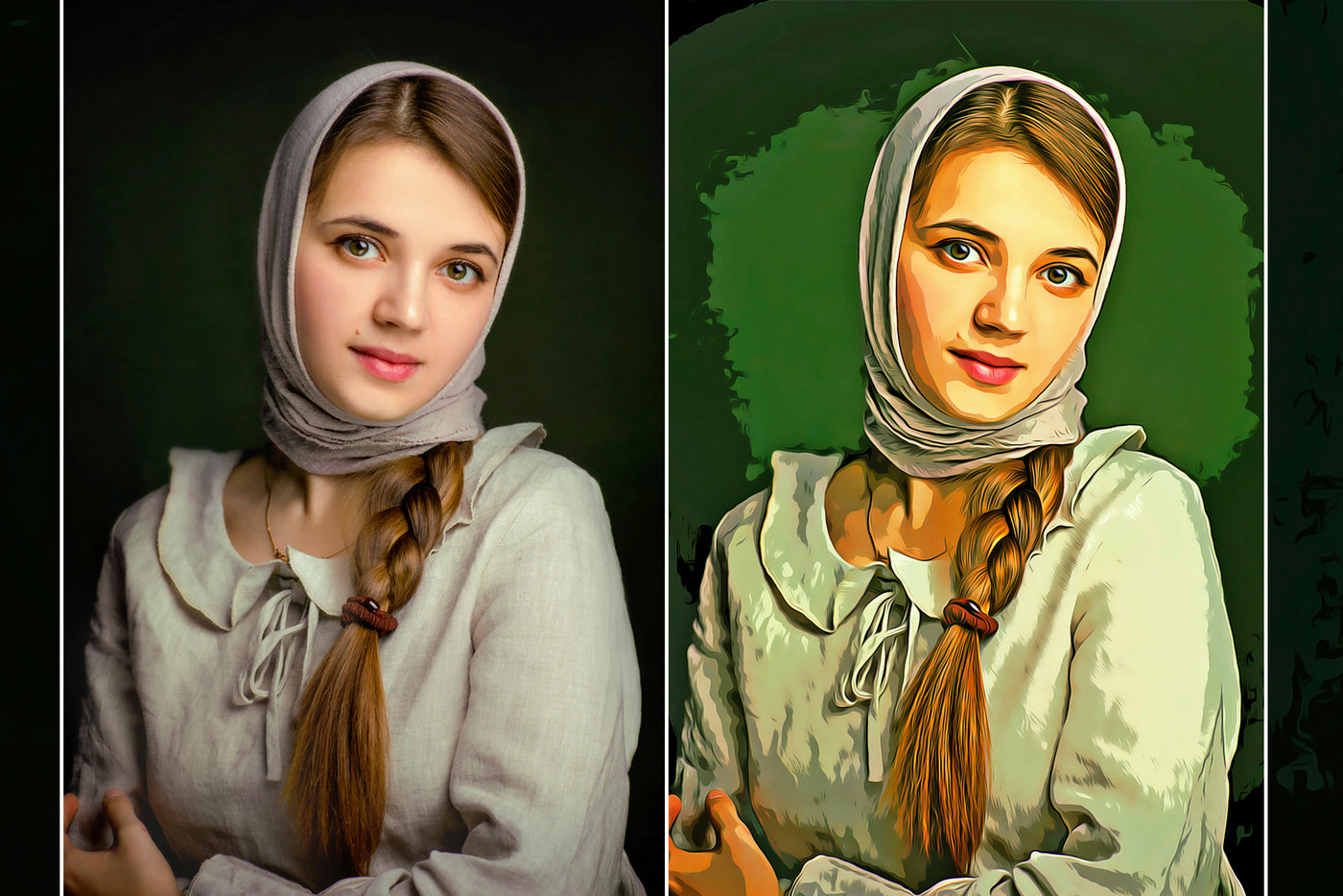 10-In-1 Authentic Painting Photoshop Actions Bundle