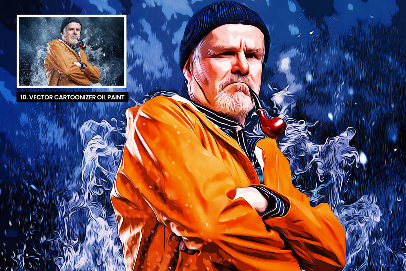 The 10-in-1 Stunning Oil Paint Effects Bundle-Add-Ons-Artixty