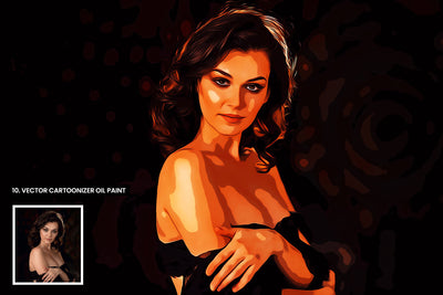 The 10-in-1 Stunning Oil Paint Effects Bundle-Add-Ons-Artixty