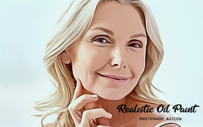 Digital Oil Art Photoshop Actions