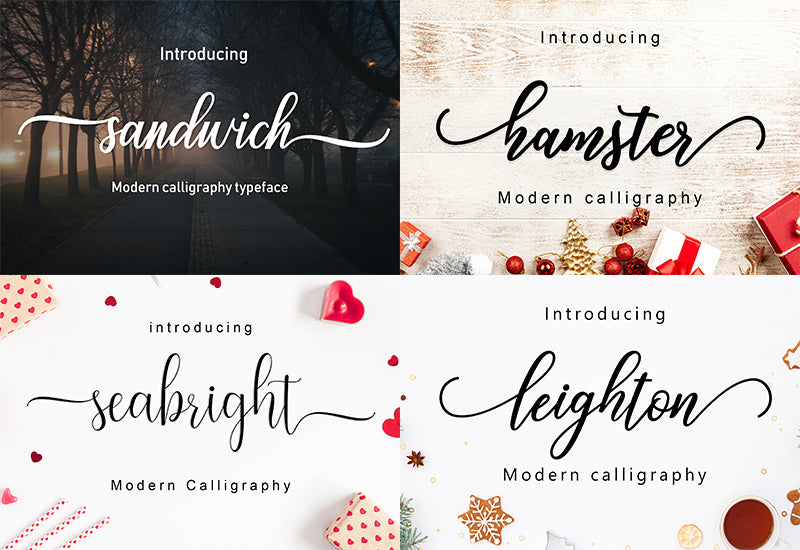 The Swirly Bundle Of Fonts and Presentation Templates - Artixty