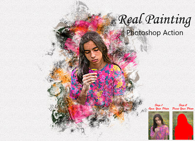 Pro Art Effect Photoshop Actions Bundle - Artixty