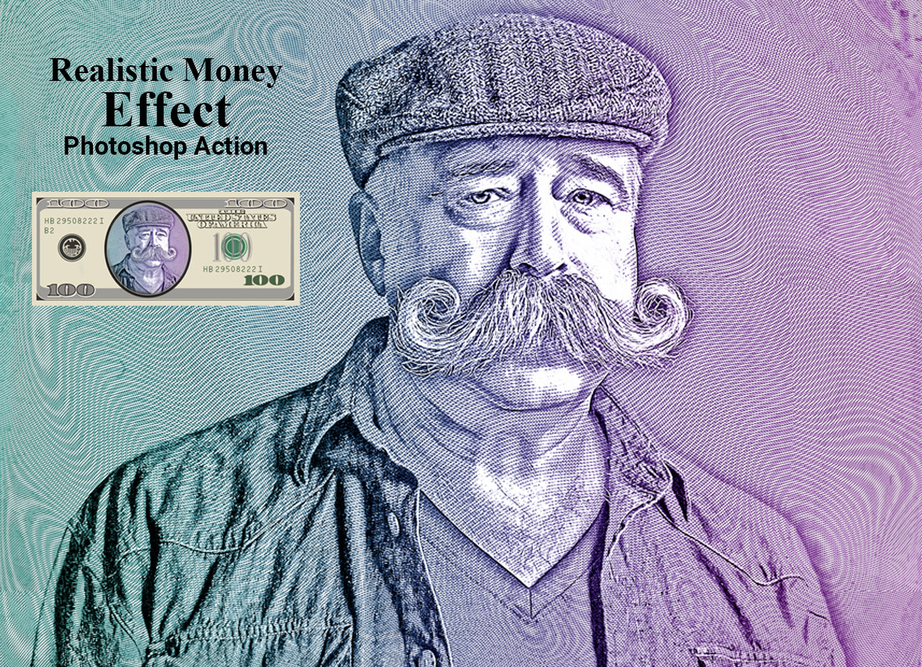 10 Engraving Effect Photoshop Actions Bundle - Artixty
