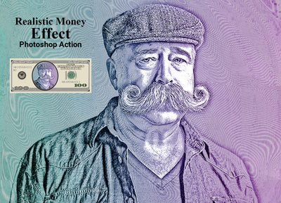 10 Engraving Effect Photoshop Actions Bundle - Artixty