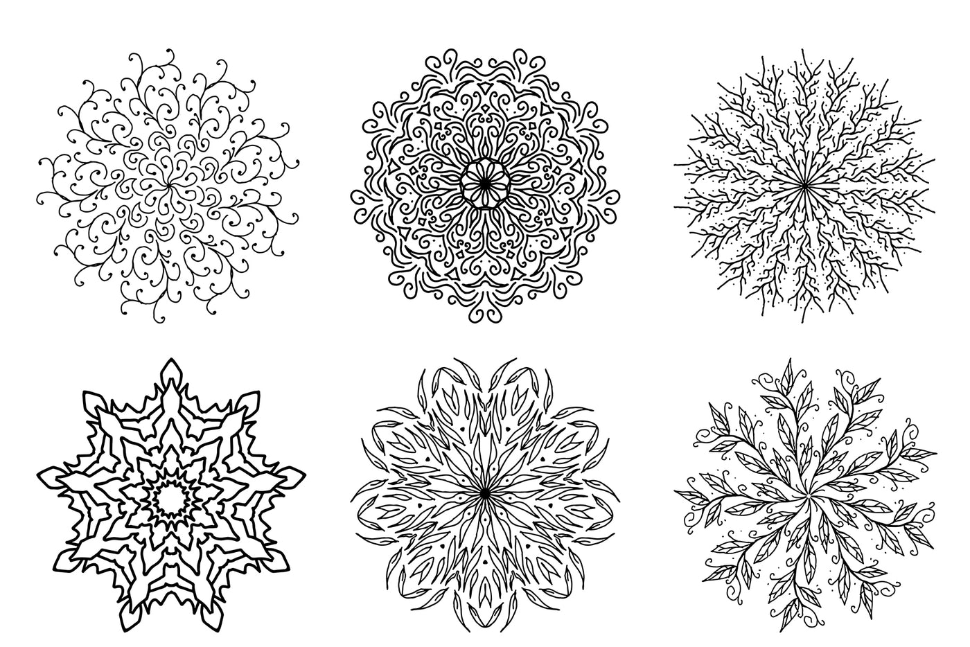 The 625 Mandala Illustrations Collection - Artixty