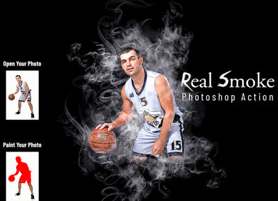 11-In-1 Smoke Photoshop Actions Bundle - Artixty