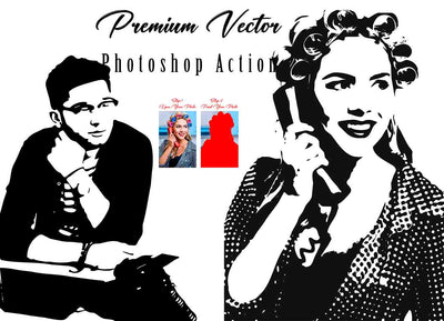12 Mixed Art Photoshop Actions Bundle - Artixty