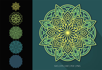 350+ Super Mandala Designs Bundle-Templates-Artixty