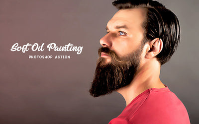 Digital Oil Art Photoshop Actions