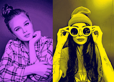 12 Halftone Effect Photoshop Actions Bundle - Artixty