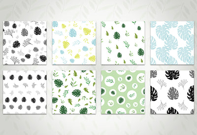 214+ Lovely Seamless Vector Patterns Bundle-Graphics-Artixty