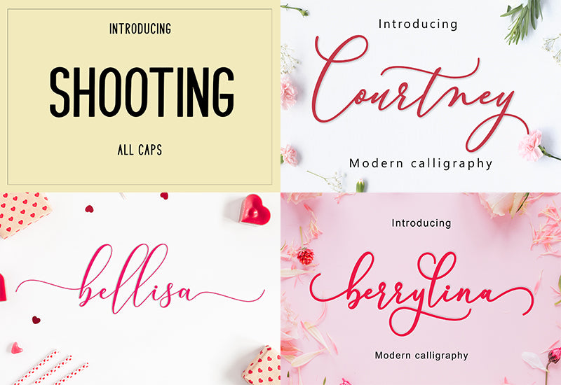 The Swirly Bundle Of Fonts and Presentation Templates - Artixty