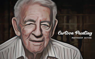 Digital Oil Art Photoshop Actions