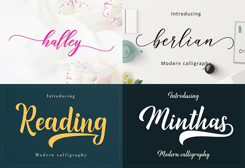 The Swirly Bundle Of Fonts and Presentation Templates - Artixty